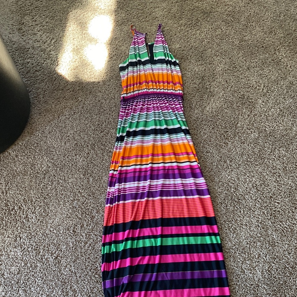 Multi-Colored Sun Dress